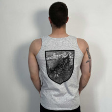 Burshtyn - Безвірник (Bezvirnyk) (FOTL) Grey Melange Tank Top