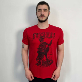 Burshtyn - Безвірник (Bezvirnyk) (B&C) Red T-Shirt
