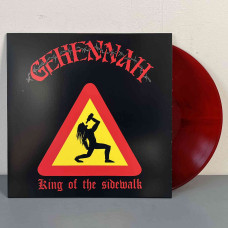 Gehennah - King Of The Sidewalk LP (Transparent Red/Black Marble Vinyl)