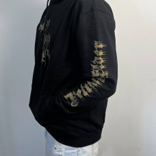 Grand Belial's Key - Petting Elder (AWDis) Black Hooded Sweat