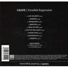 GRAVE - Fiendish Regression CD Slipcase