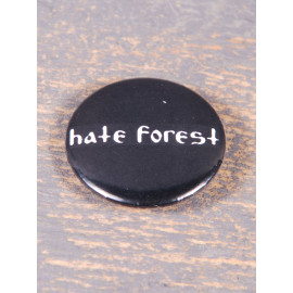 Hate Forest Logo Round Pin