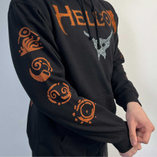 HELL:ON - Shaman (AWDis) Black Hooded Sweat