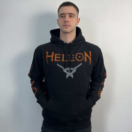 HELL:ON - Shaman (AWDis) Black Hooded Sweat
