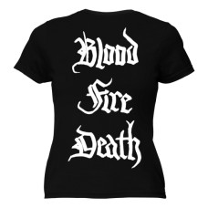 Horna - Blood - Fire - Death Lady Fit T-Shirt