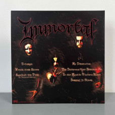 Immortal - Damned In Black LP (Gatefold Cherry Red Vinyl)