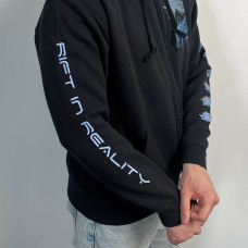 Labyrinthus Stellarum - Rift In Reality (FOTL) Black Hooded Sweat Jacket