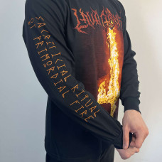 Lava Abyss - Sacrificial Ritual Of Primordial Fire (Gildan) Black Long Sleeve