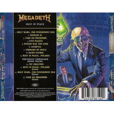 Megadeth - Rust In Peace CD (Rem)
