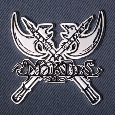 Mortiis - Axes And Logo Metal Pin