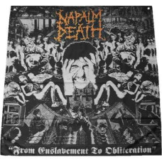 NAPALM DEATH - From Enslavement To Obliteration Flag
