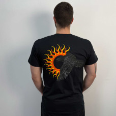 Nokturnal Mortum - Коловорот (Anniversary Edition) (Gildan) Black T-Shirt