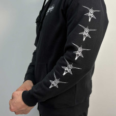 Nokturnal Mortum - Нехристь (FOTL) Black Zip Hoodie