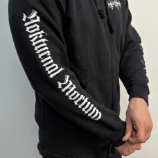Nokturnal Mortum - Нехристь (FOTL) Black Zip Hoodie