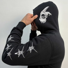 Nokturnal Mortum - Нехристь (FOTL) Black Zip Hoodie
