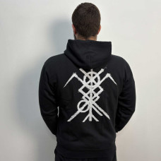 Nokturnal Mortum - New Logo (FOTL) Black Zip Hoodie