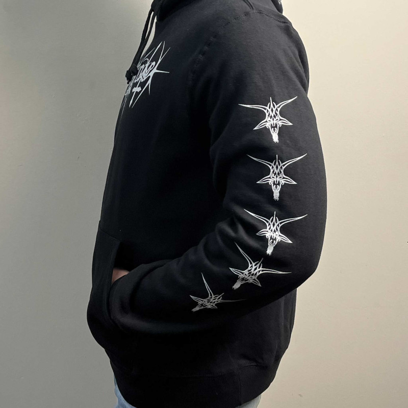 Nokturnal Mortum - Нехристь (B&C) Hooded Sweat Black