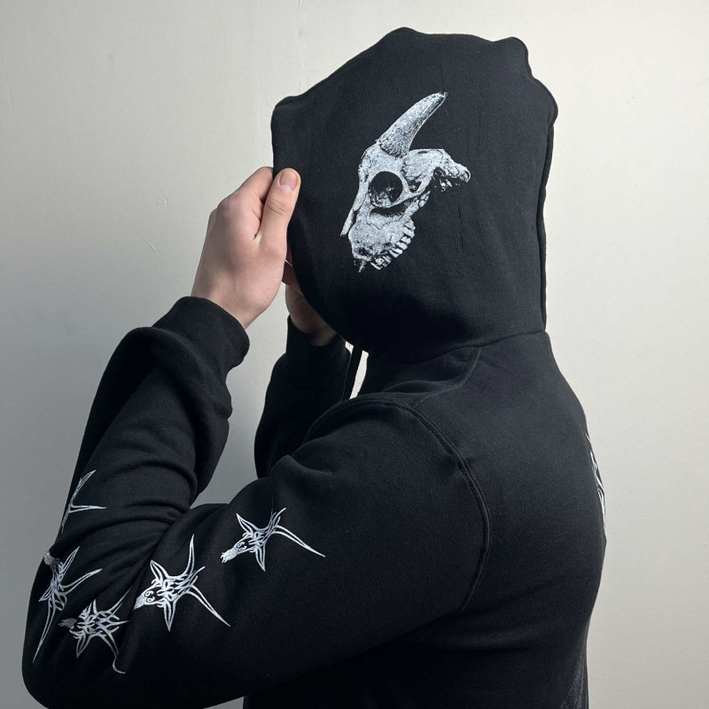 Nokturnal Mortum - Нехристь (B&C) Hooded Sweat Black