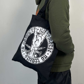 Nokturnal Mortum - No Apologies. No Remorse. No Regrets. Black Shopper Bag