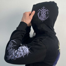 Nokturnal Mortum - До лунарної поезії (To Lunar Poetry) Album Cover (AWDis) Black Hooded Sweat