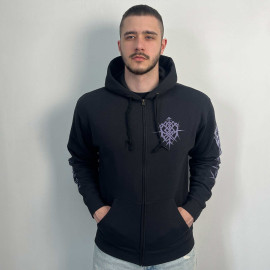 Nokturnal Mortum - До лунарної поезії (To Lunar Poetry) Album Cover (FOTL) Black Hooded Sweat Jacket