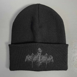 Nokturnal Mortum - Verity Grey Logo Beanie Black