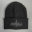 Nokturnal Mortum - Verity Grey Logo Beanie Black
