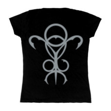 NOKTURNAL MORTUM - Lunar Poetry Logo Lady Fit T-Shirt