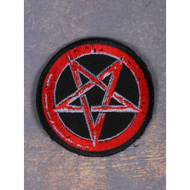 Pentagram (Red) Patch