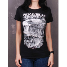 Precambrian - Tectonics Lady Fit T-Shirt Black