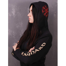 Ragnard Rock Fest - Stay Pagan Lady Hooded Sweat Jacket