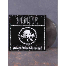 Revenge - Attack.Blood.Revenge LP (Crystal Clear & Black Marbled Vinyl)