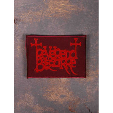 Reverend Bizarre Red Logo Patch