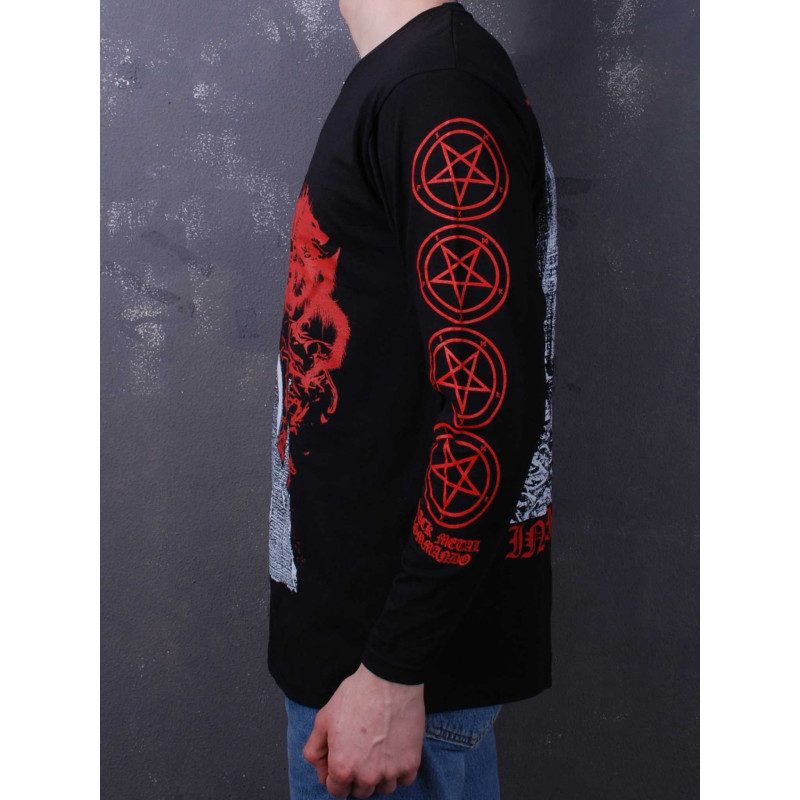 Satanic Warmaster - Black Metal Kommando 2020 (Gildan) Long Sleeve Black