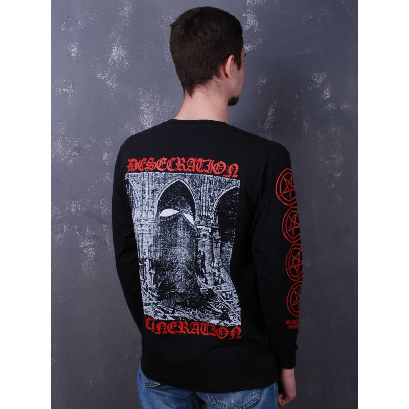 Satanic Warmaster - Black Metal Kommando 2020 (Gildan) Long Sleeve Black
