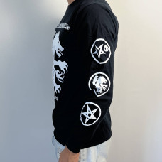 Satanic Warmaster - Opferblut (Gildan) (Osmose) Black Long Sleeve