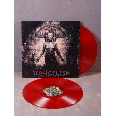Septic Flesh - A Fallen Temple 2LP (Gatefold Transparent Red Vinyl)