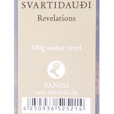 Svartidaudi - Revelations Of The Red Sword LP (Gatefold Amber Vinyl)