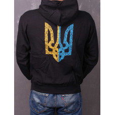 Тризуб Hooded Sweat Black