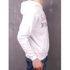 Тризуб Hooded Sweat Jacket White