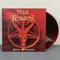 Vital Remains - Forever Underground LP (Red With Black Galaxy Vinyl) (2022 Reissue)