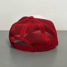 Xenotrone Red Logo White-Red Trucker Cap