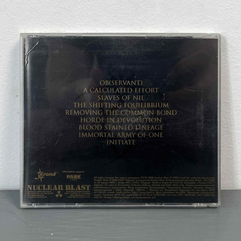 Psycroptic - Ob(Servant) CD (Irond)