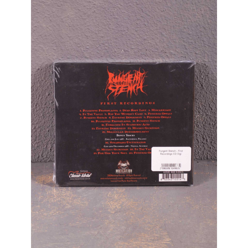 Pungent Stench - First Recordings CD Digi
