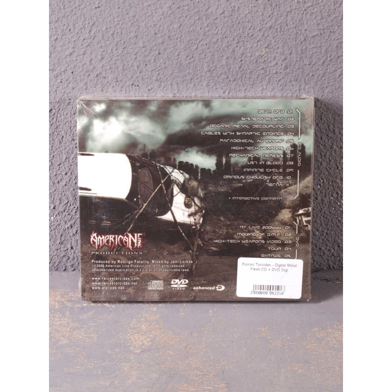 Raices Torcidas - Digital Metal Flesh CD + DVD Digi