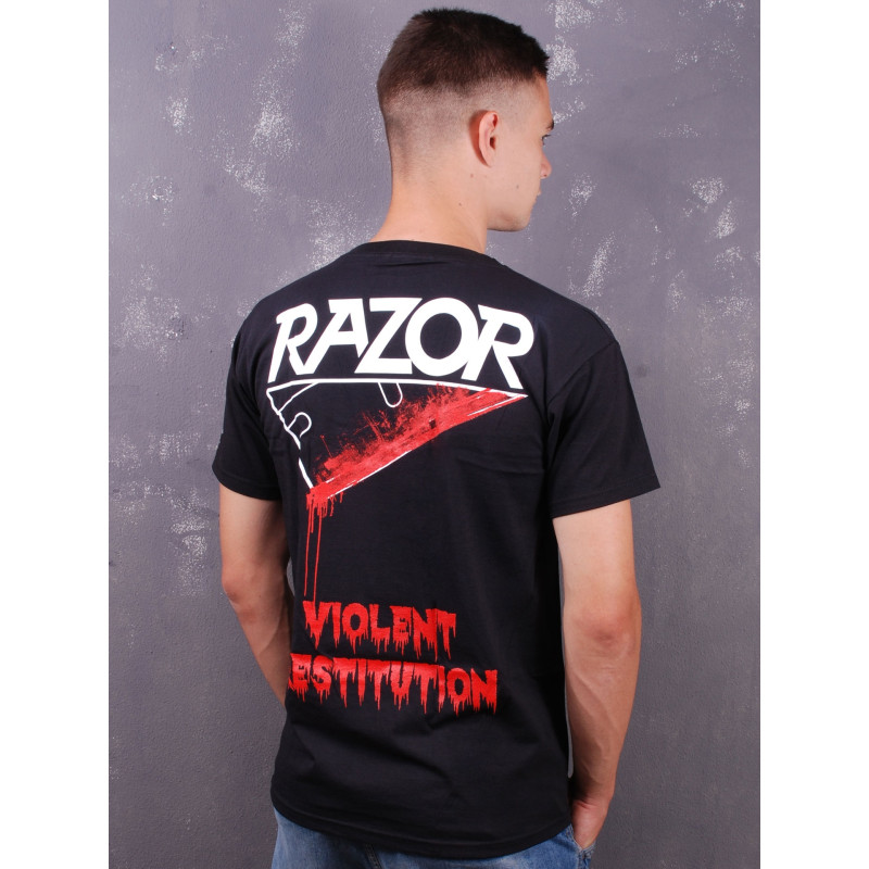 Razor - Violent Restitution T-Shirt