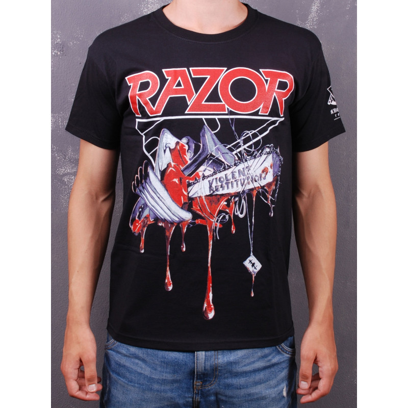 Razor - Violent Restitution T-Shirt
