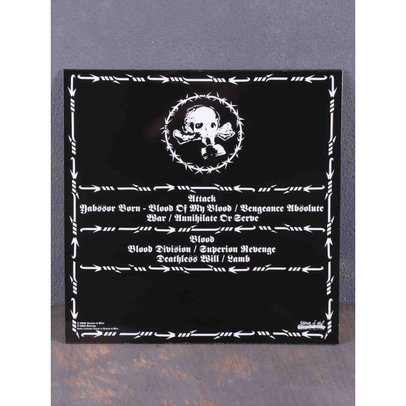 Revenge - Attack.Blood.Revenge LP (Crystal Clear & Black Marbled Vinyl)