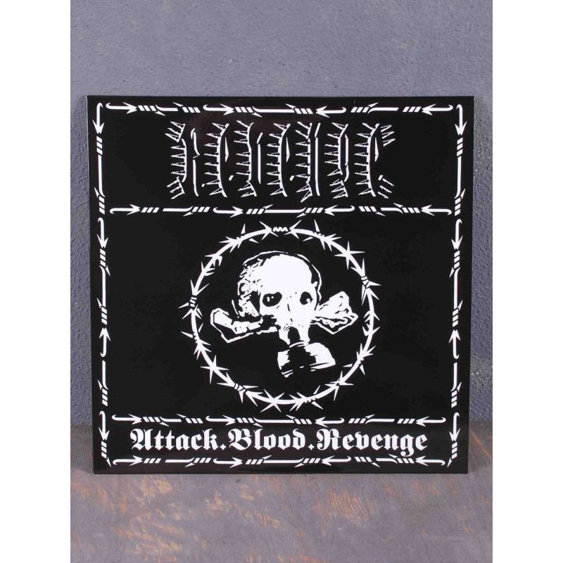 Revenge - Attack.Blood.Revenge LP (Crystal Clear & Black Marbled Vinyl)