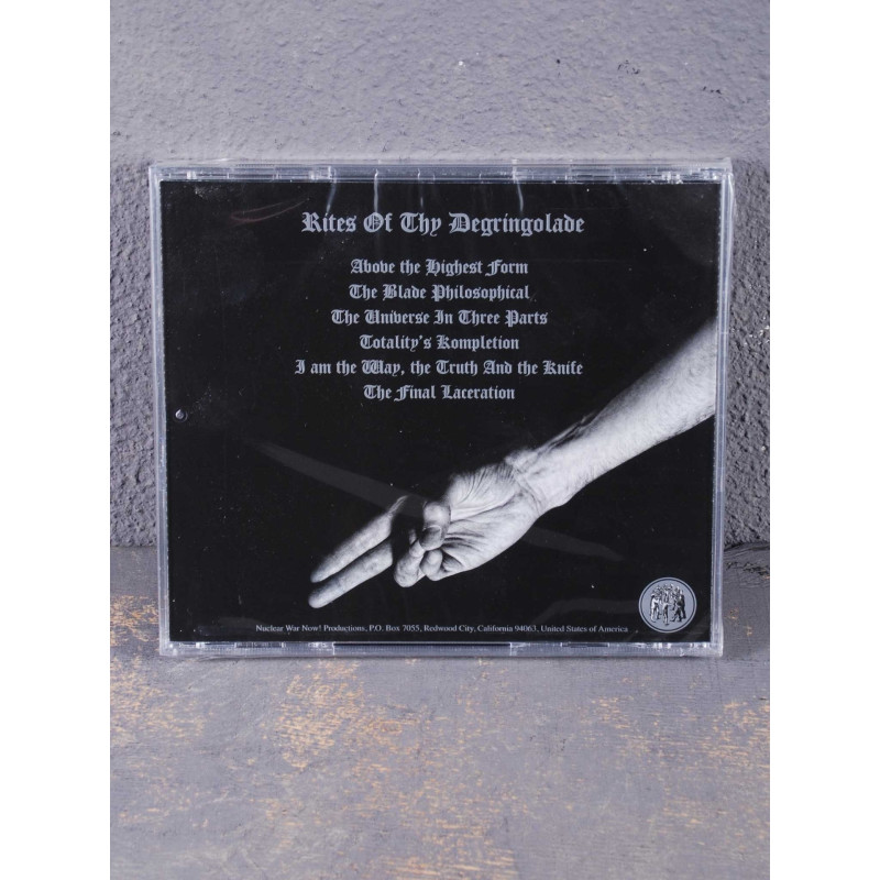 Rites Of Thy Degringolade - The Blade Philosophical CD